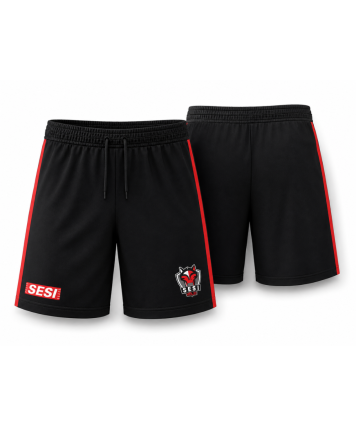 SHORTS DE JOGO SESI BAURU VOLEI PRETO